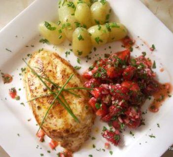 Filet z kurczaka, mocno popieprzony