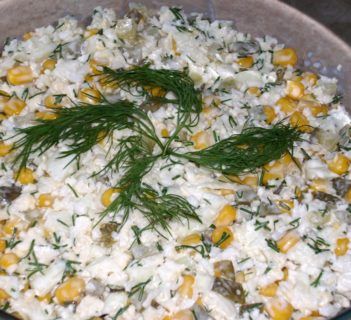 Sałatka z kalafiorem