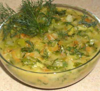 Młoda kapusta na masełku