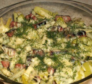 Zapiekanka z fasolką szparagową