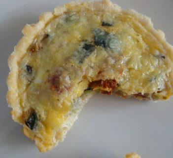 Śródziemnomorskie tartaletki warzywne