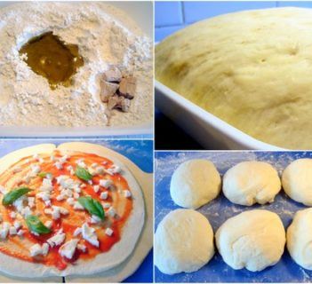 Ciasto na pizzę wg Evi