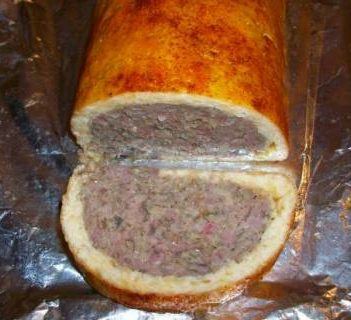 Rolada z żółtego sera