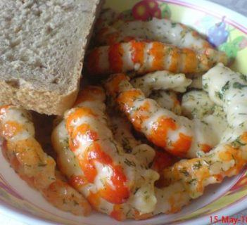 Krabowo – krewetkowy przysmak czosnkowy