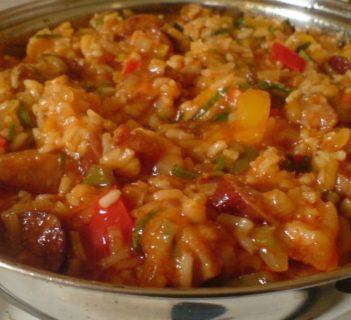 Risotto z kiełbasą