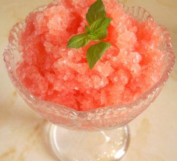 Granita z arbuza