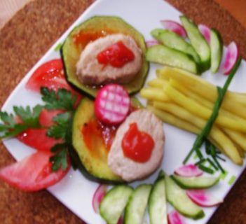 Polędwiczki na cukini