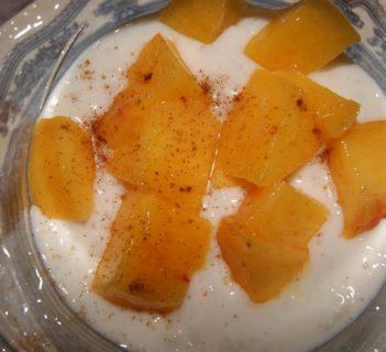 Ryż na mleku z owocami