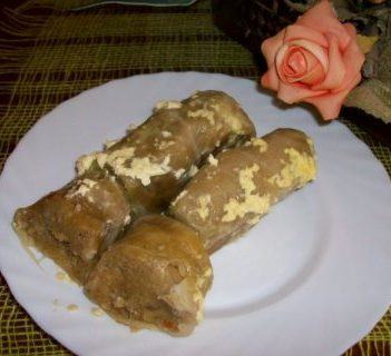 Gołąbki z tartych ziemniaków