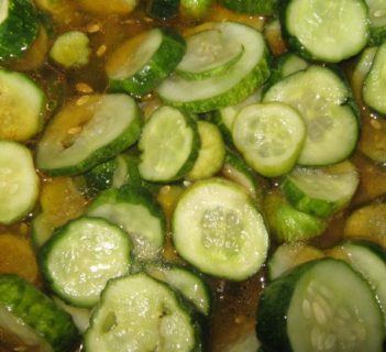 Ogórki po meksykańsku