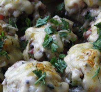 Ziemniaki z bogatym farszem