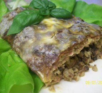 Klops z kaszą gryczaną