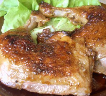 Udka z kurczaka duszone