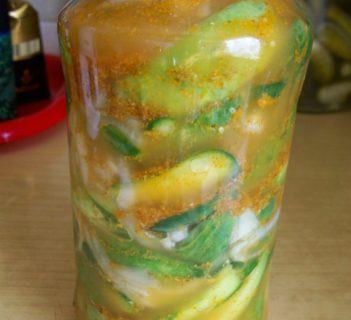 Ogórki z pieprzem ziołowym