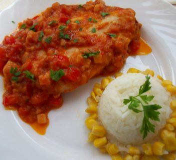 Filety z kurczaka po hiszpańsku