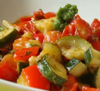 Caponata czyli duszone warzywa śródziemnomorskie