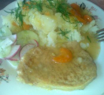 Bitki schabowe w sosie