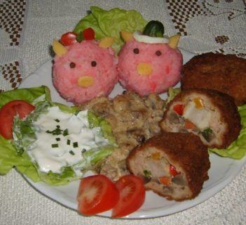 Nadziewane kotleciki