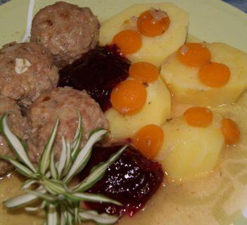 Pulpety z żurawiną