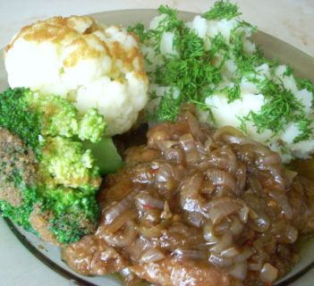 Karczek pikantny, mocno sojowy