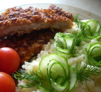 Kotlety schabowe w płatkach