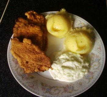 Pierś z kurczka w cieście