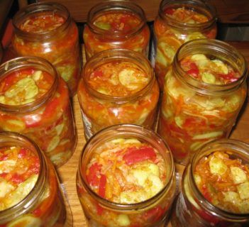 Sałatka warzywna na zimę