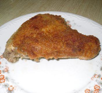 Chrupiące mięso z rosołu