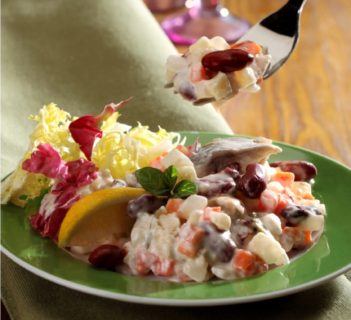 Śledziowa sałatka kaszubska