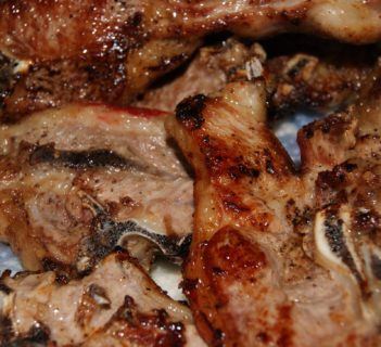 Chrupiace kotleciki z baraniny