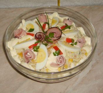 Sałatka z pomarańczą