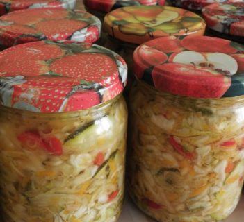 Sałatka wielowarzywna do słoików