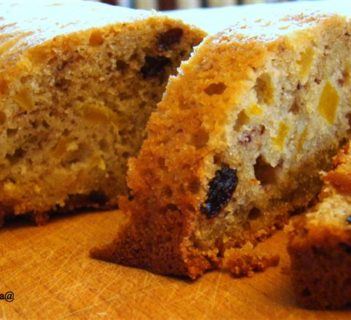 Mango banana bread