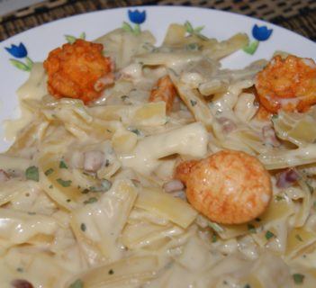 Makaron al "karbonara"