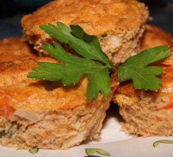 Babeczki krabowo-tuñczykowe.