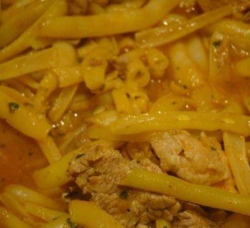 Fasolka z mięsem po bułgarsku