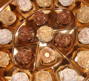 Domowe czekoladki