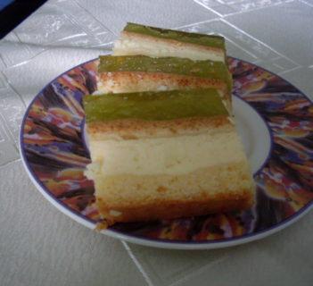 Ciasto serowo – jabłkowe