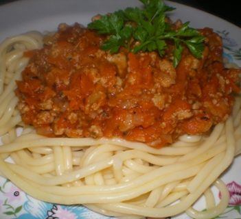 Spaghetti Bolognese (Bolońskie)