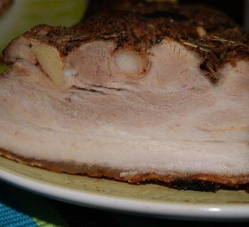 Pieczony boczek