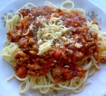 Spaghetti bolognese