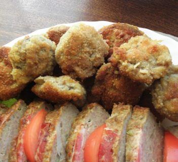 Pieczarki panierowane