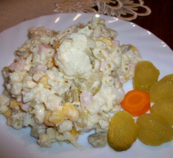 Sałatka z makaronem