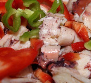 Sałatka z ośmiornicy