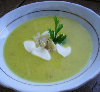Zupa krem ogórkowa