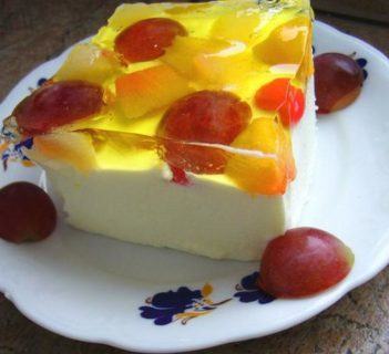 Cytrynowy sernik na zimno