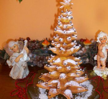 Świąteczna słodka choinka