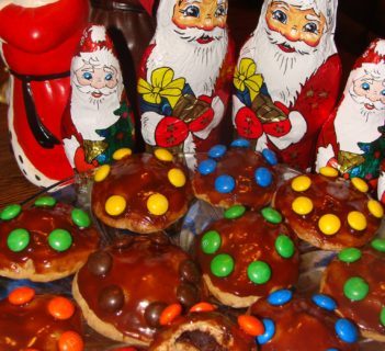 Miętowe pierniczki z żurawiną