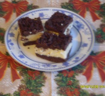 Serowiec na cieście kakaowym