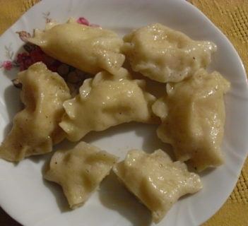 Pierogi z jabłkami